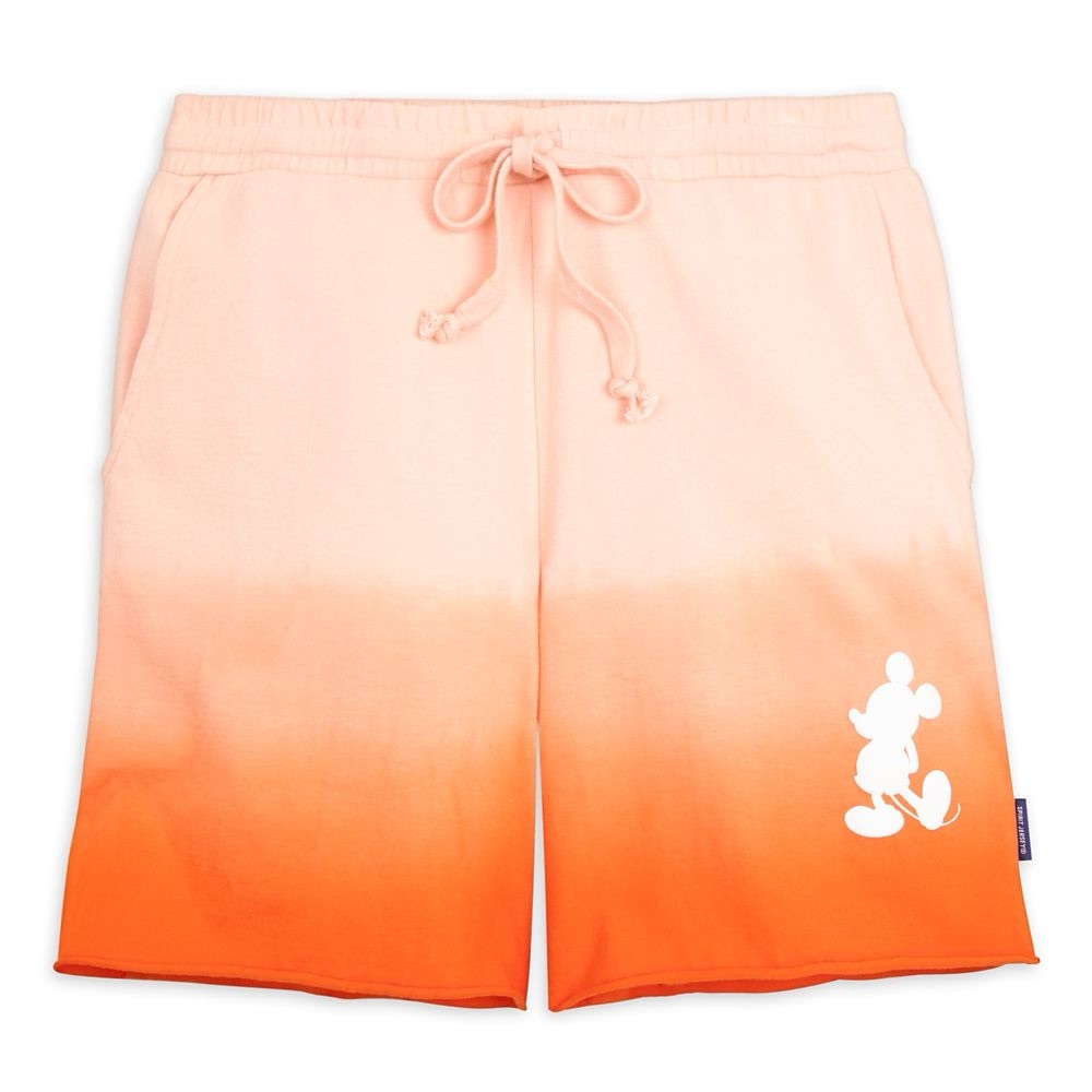 NWT Disney Parks Mickey Mouse Ombre Shorts for Women by Spirit Jersey Coral READ